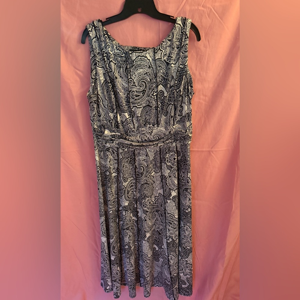 Black and White Maxi Dress